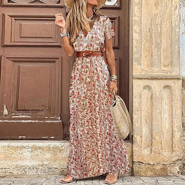 Vestido Longo Boho